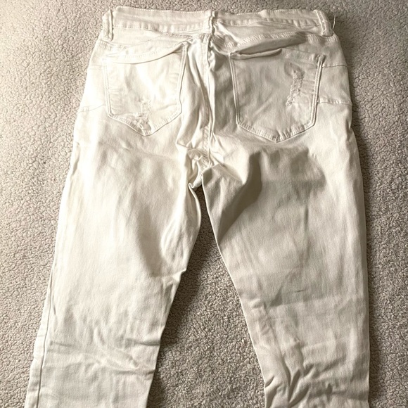 High Rise Skinny Ankle Ripped Jeans - Picture 2 of 3